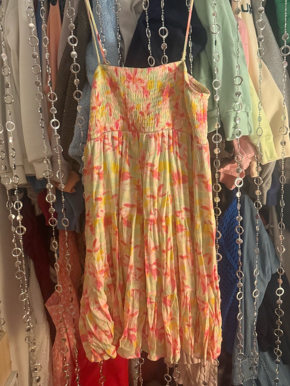 No Boundaries Multicolored Floral Dress